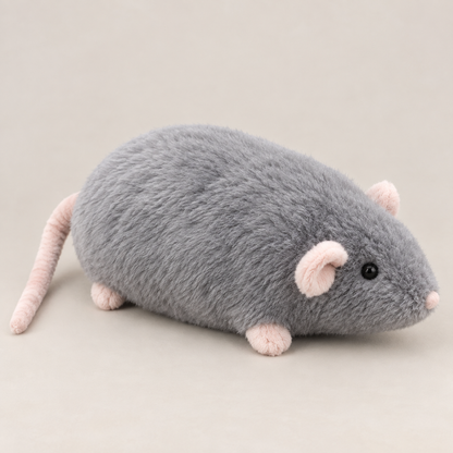 Puszysty Szczurek "Grubcio" – Gigantyczna Maskotka 🐭