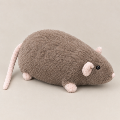 Puszysty Szczurek "Grubcio" – Gigantyczna Maskotka 🐭